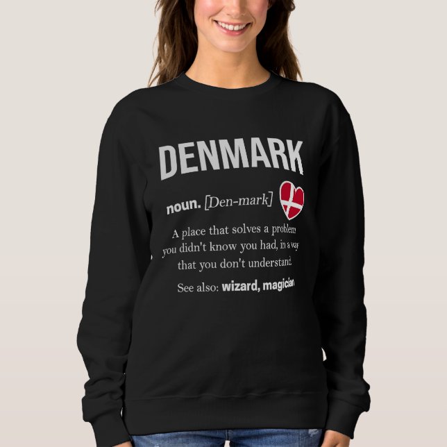 Sweatshirt Denmark Copenhagen Children's  Danish Danish  1 (Devant)