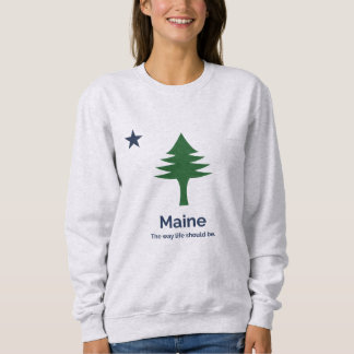 Sweatshirt der MainState-Flagge
