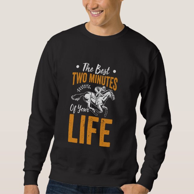 Sweatshirt Derby de course à cheval (Devant)