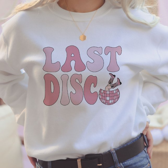 Sweatshirt Dernier Disco Nashville Bachelorette Party Group (Créateur téléchargé)