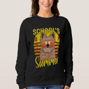 Sweatshirt Dernier Jour D'école Dehors Pour L'été Yorkshire T