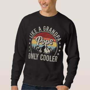 Sweatshirt Des gens comme un grand-père seulement des hommes