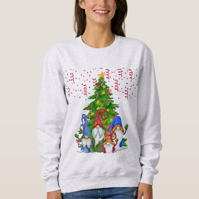 Sweatshirt des Gnomes de Noël (Devant)