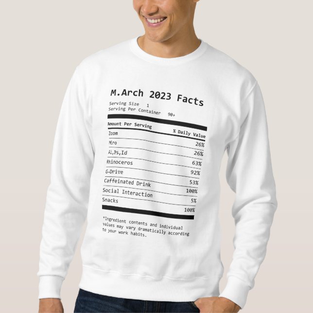 Sweatshirt - Design 2 (Vorderseite)
