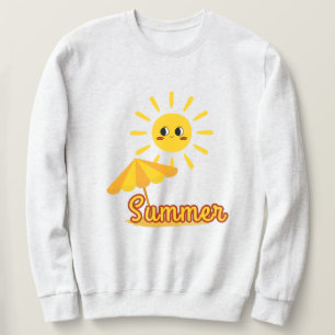 Sweatshirt Design ensoleillé d'été dynamique