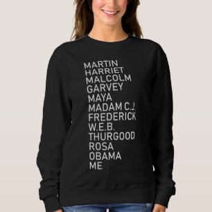 Sweatshirt Design graphique de Black History Month Black Lead