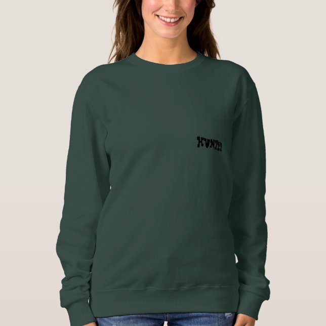 SWEATSHIRT DESIGN HUNTER (Devant)