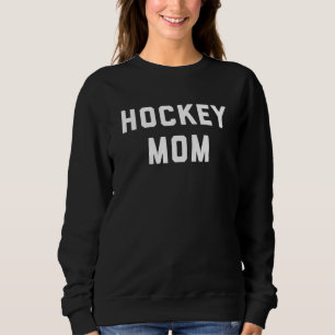 Sweatshirt Design rétro de maman de Hockey