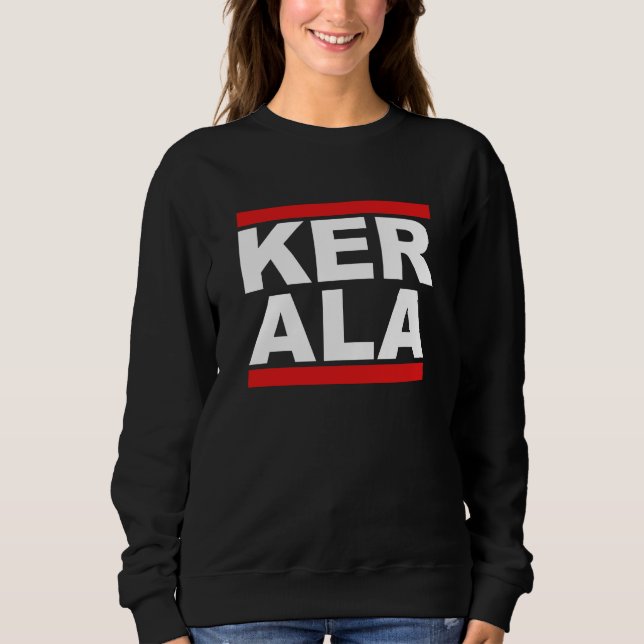 Sweatshirt Design touristique Kerala (Devant)