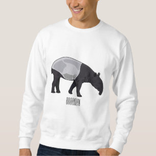 Sweatshirt Dessin sur Tapir