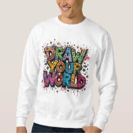 Sweatshirt Dessinez votre monde