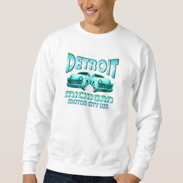 Sweatshirt Detroit Michigan (Devant)