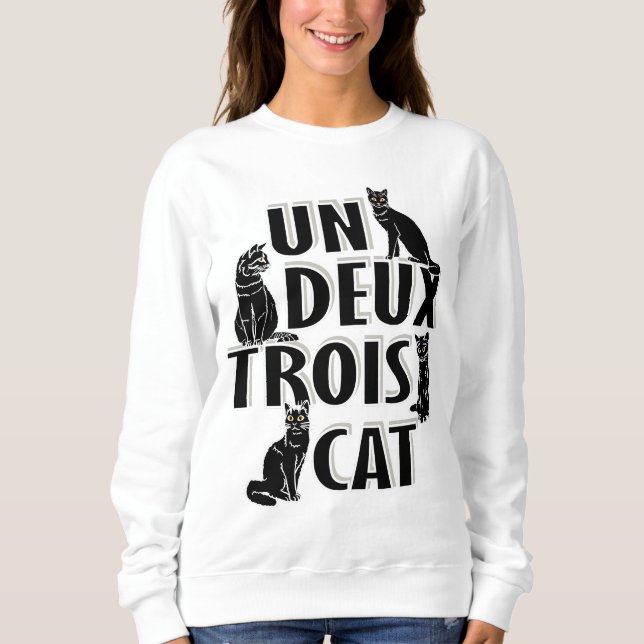 Sweatshirt Deux Trois Cat (Devant)