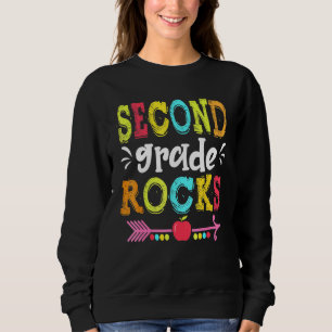 Sweatshirt Deuxième année Rocks 2e année Retour à l'école