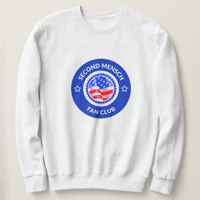 Sweatshirt Deuxième club de fans de menthe juif SGOTUS Doug E (Design devant)