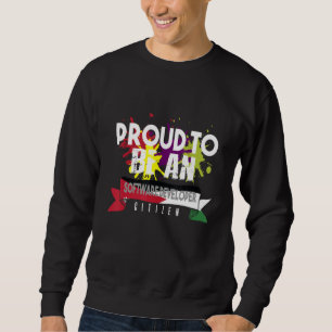 Sweatshirt Développeur de logiciels fier citoyen profession c