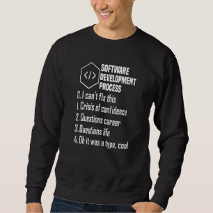 Sweatshirt Développeur de logiciels Ingénieur informaticien N