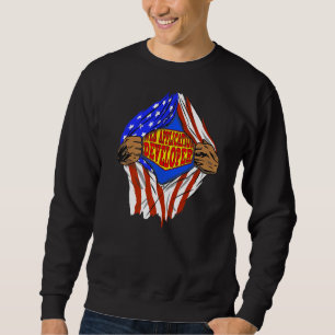 Sweatshirt Développeur Web d'Application Super Héros Emploi
