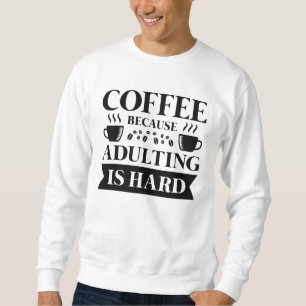 Sweatshirt Devenir Adulte Café