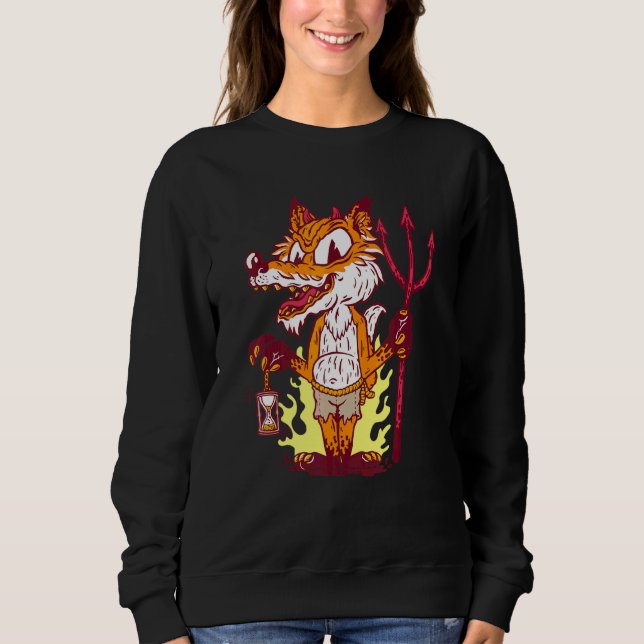 Sweatshirt Devil Fox (Devant)