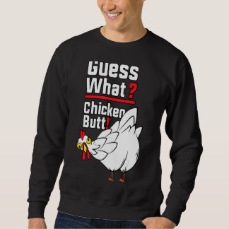 Sweatshirt Devinez quel bouton de poulet 1