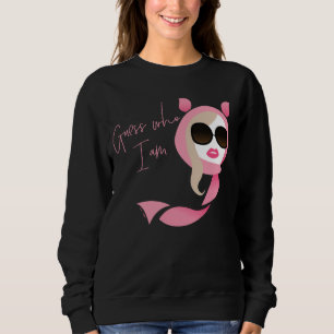Sweatshirt Devinez Qui Je Suis - Le Lotus Blanc