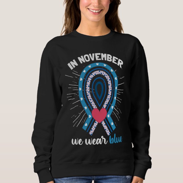 Sweatshirt Diabetes Awareness Month (Devant)