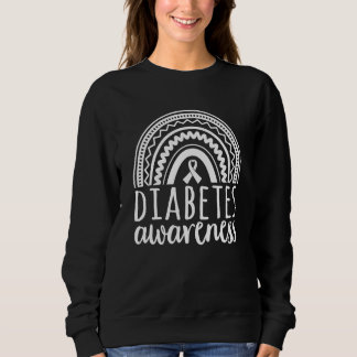 Sweatshirt Diabetes Support T1D Warrior Diabetes Awareness