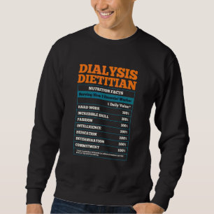 Sweatshirt Dialyse Diététique Diététique Diététique Médicale