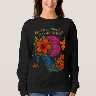 Sweatshirt Dieu est en elle