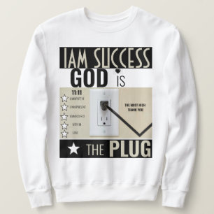 SWEATSHIRT DIEU EST LA PRISE
