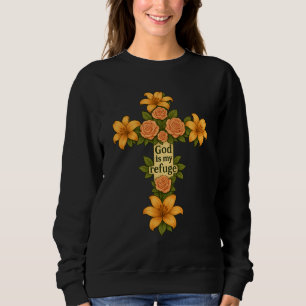 Sweatshirt Dieu est mon refuge