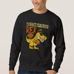 Sweatshirt Dindosaure Rex Dab Dinde Dino Action de grâce 2022