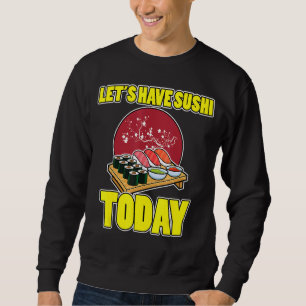 Sweatshirt diner asiatique sushi sushiman sashimi Japon riz