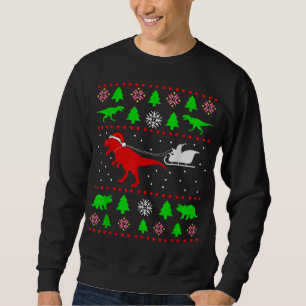 Sweatshirt Dinosaur Vilain Chandail de Noël Toddler Garçon