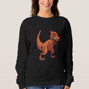 Sweatshirt Dinosaure Chien En colère  