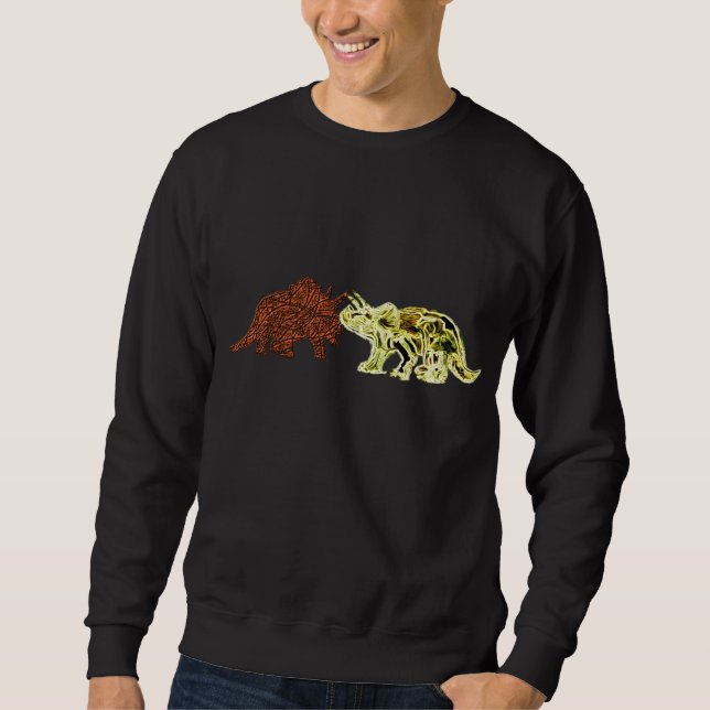 Sweatshirt Dinosaure Mates (Devant)