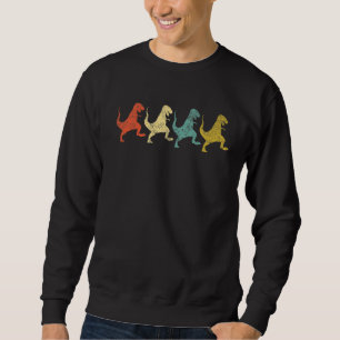 Sweatshirt Dinosaure rétro