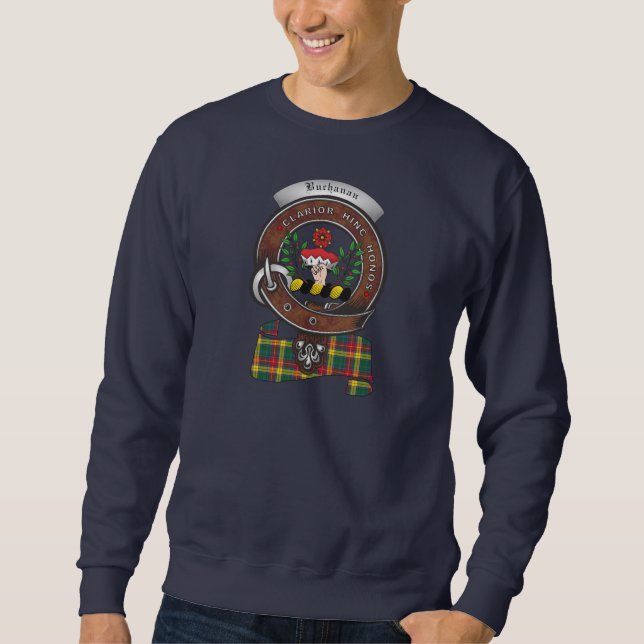 Sweatshirt d'insigne de clan Buchanan (Devant)