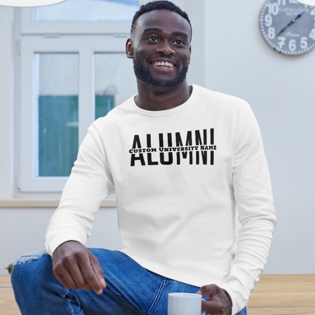 Sweatshirt diplômé - Chemise universitaire personn (Custom University Graduation Shirt Gift)