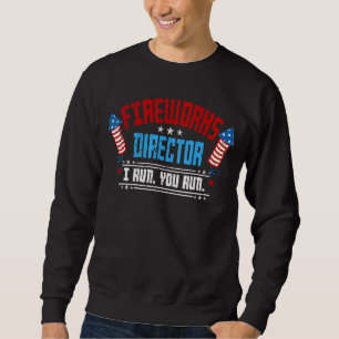 Sweatshirt Directeur de Firework Technicien Je Vous Exécute 4
