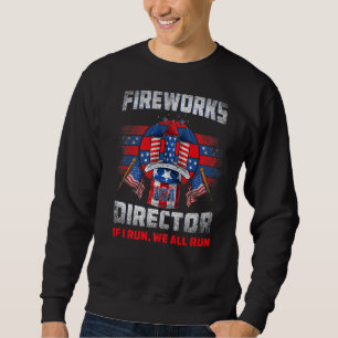 Sweatshirt Directeur de Firework Technicien Je Vous Exécute 4