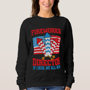 Sweatshirt Directeur de Firework Technicien Je Vous Exécute 4