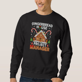 Sweatshirt Directeur de projet Maison en pain d'épices