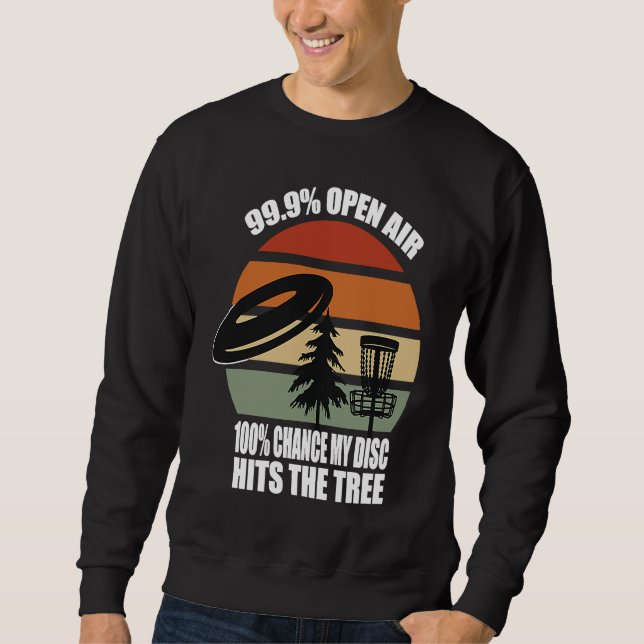 Sweatshirt Disc Golf Pineapple Funny For Player And Team (Devant)