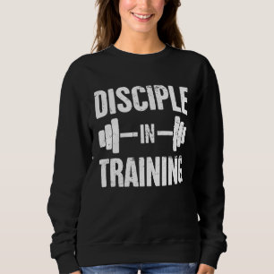 Sweatshirt Disciple Athlète Chrétien Entraînement Chrétien