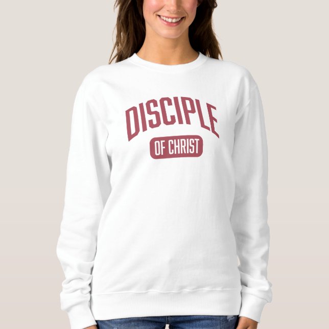 Sweatshirt Disciple Bourgogne (Devant)