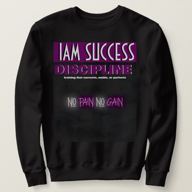 SWEATSHIRT DISCIPLINE (Design devant)