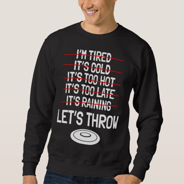 Sweatshirt Discus Throw Player Disc Athletes Sports Track And (Devant)