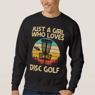 Sweatshirt Disque cool Golf Pour Filles Maman Disque Lecteur